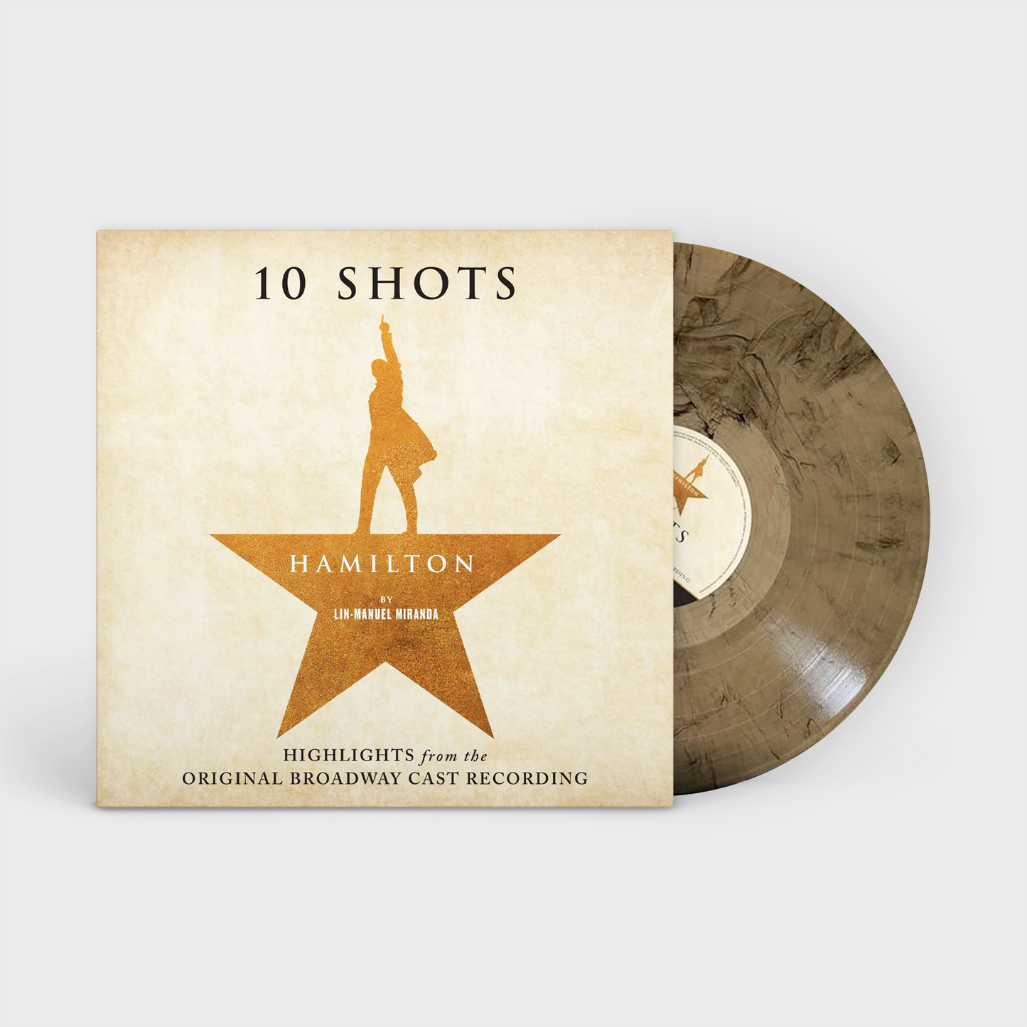 Original Broadway Cast - Hamilton: 10 Shots (Highlights From The Original Broadway Cast Recording) LP