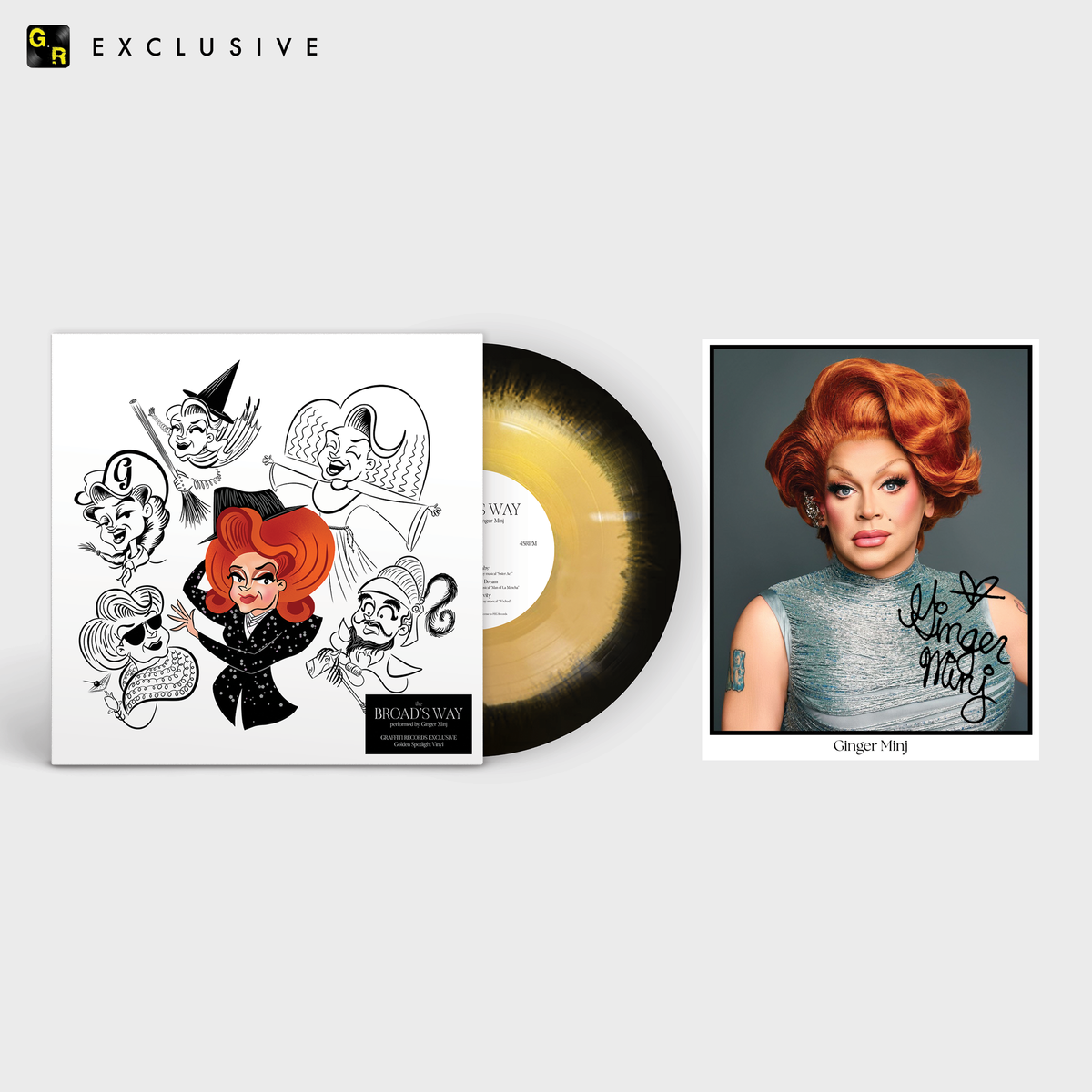 Ginger Minj - The Broad's Way LP – Graffiti Records